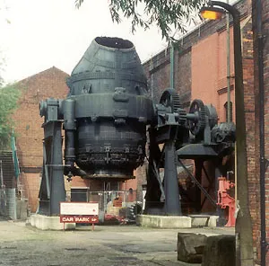 furnace bessemer kelham island museum england sheffield